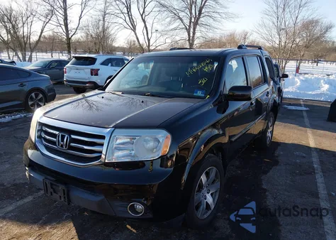 2014 Honda Pilot Touring из США, поврежденный, VIN 5FNYF4H90EB028935